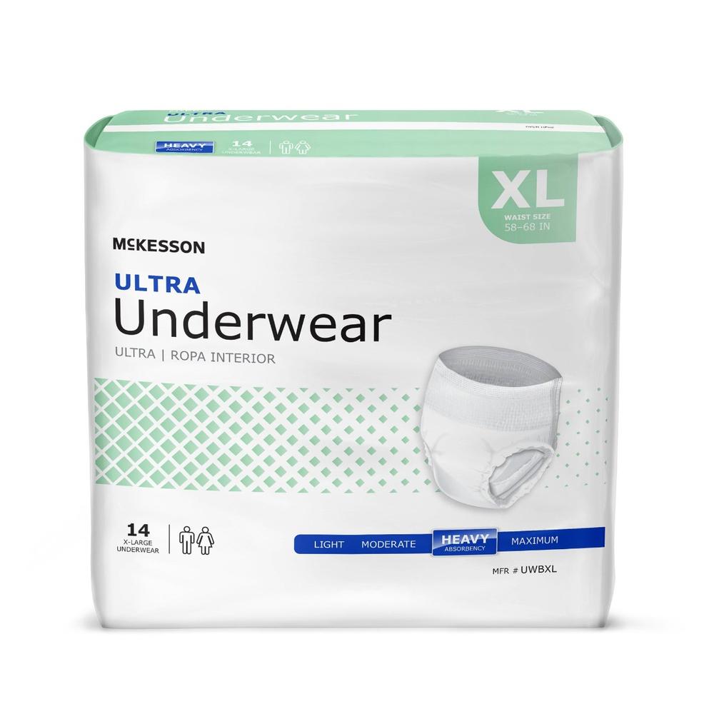 McKesson Ultra Heavy Absorbency Incontinence Underwear
