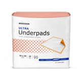 McKesson Ultra Disposable Fluff / Polymer Heavy Absorbency Underpad