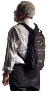 Black MD Oxygen Tank Backpack by Cramer Decker