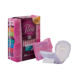 Poise Absorb Loc Light Absorbency Long Length Pad One Size Fits Most Image