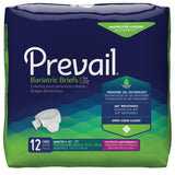 Prevail® Bariatric Heavy Absorbency Incontinence Brief Size B