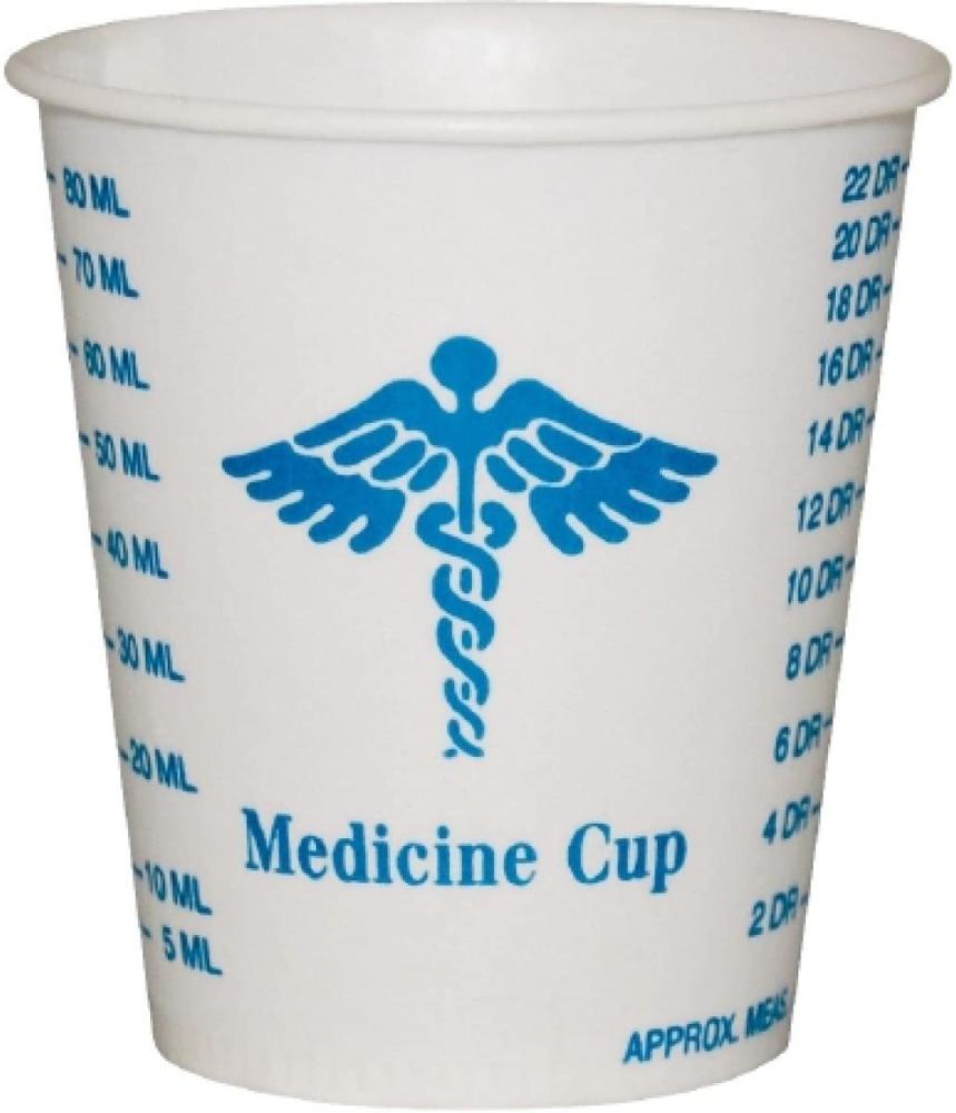 Solo® Disposable Graduated 3 oz Medicine Cups Sleeve of 100