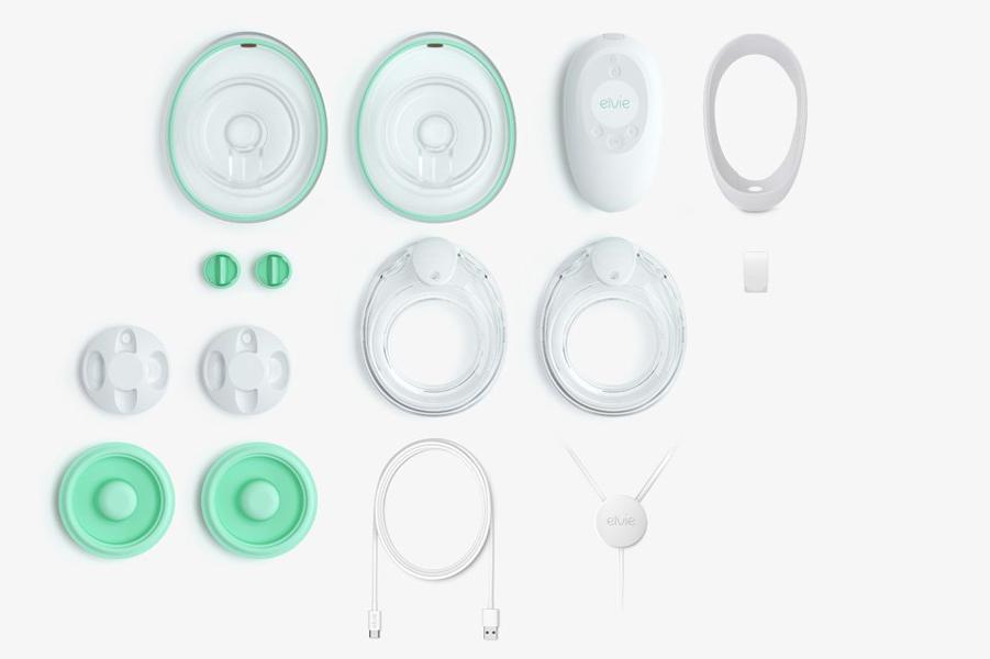 Elvie Stride Hands Free Double Electric Breast Pump