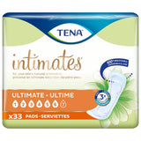 TENA Intimates Heavy Absorbency Dry Fast Core Pad 16 Inch Length 33 Count Bag
