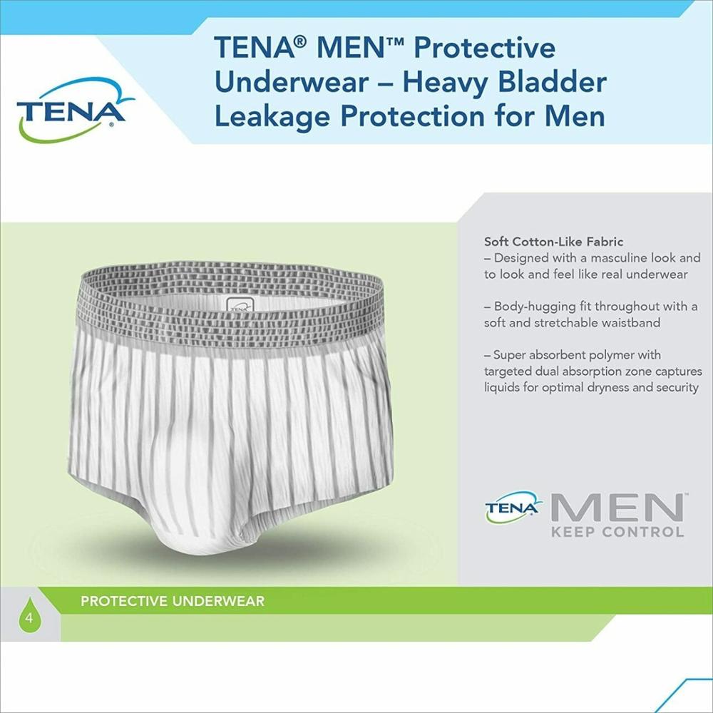 TENA® MEN™ Super Plus Heavy Absorbency Incontinence Pull-On Underwear