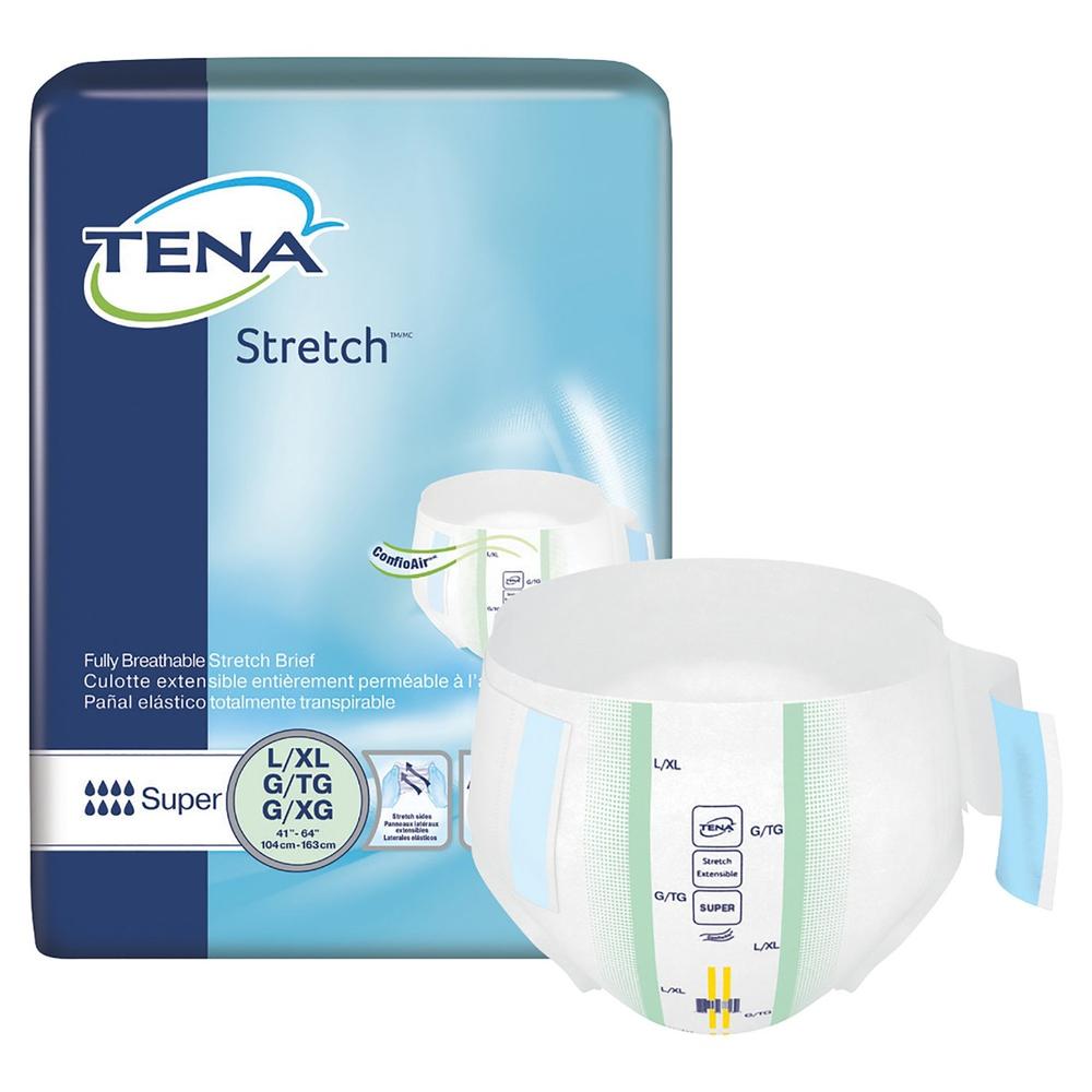 TENA® Stretch™ Super Heavy Absorbency Incontinence Brief – Apria Home