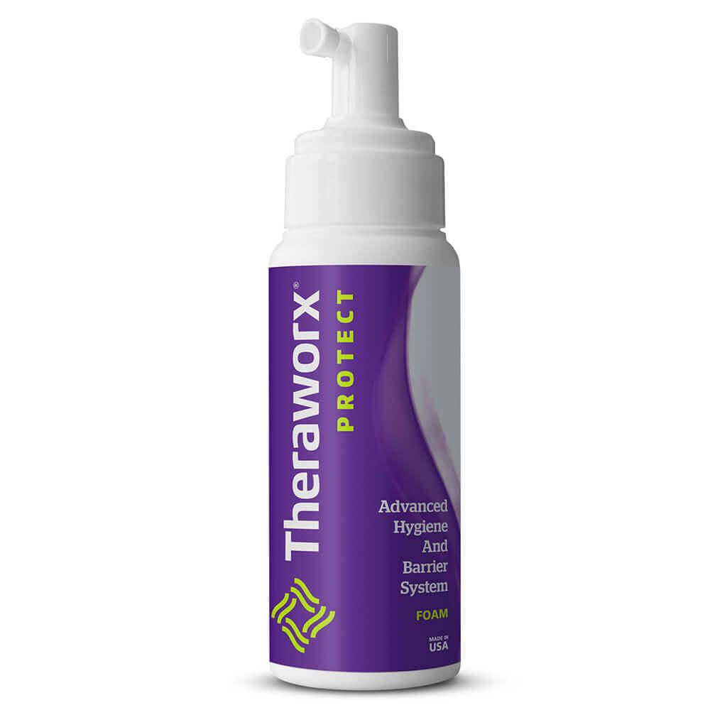 Theraworx Protect Rinse Free Cleansing Foam