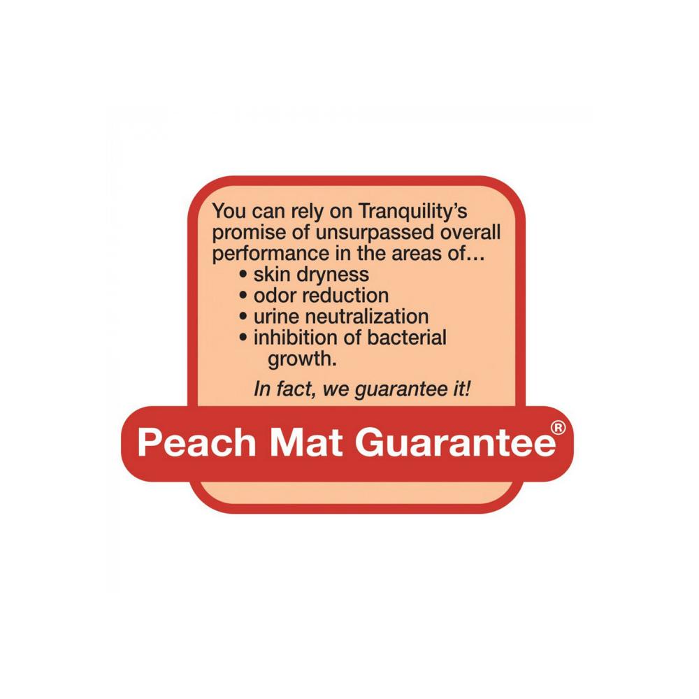 Tranquility® Slimline® Heavy Absorbency Incontinence Brief Peach Mat Guarantee