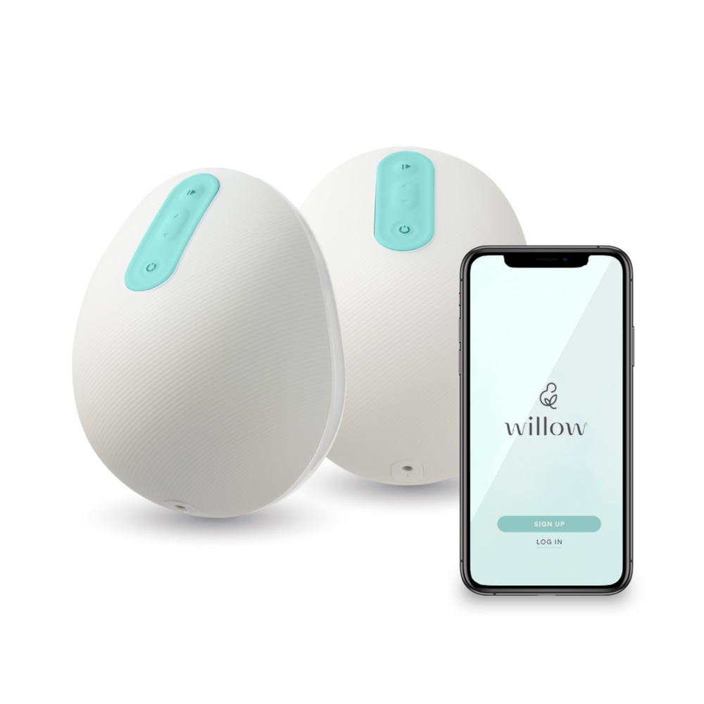 Willow 3.0 Leak-Proof Wearable Double Electric Breast Pump 24mm