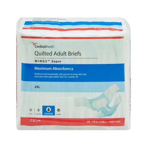 Wings™ Super Maximum Absorbency Incontinence Briefs